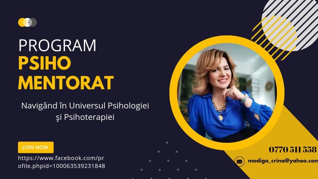 Program PsihoMentorat, Crina Lăcrămioara Modiga
